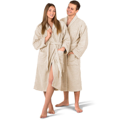 Merana OSLO Bademantel Unisex Nature Beige