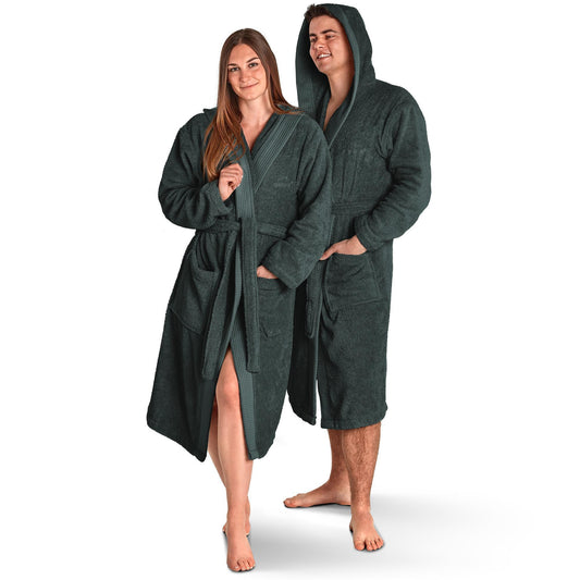 Merana ROME Bademantel Unisex Jungle Green